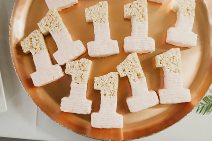 Ombre pink first birthday party