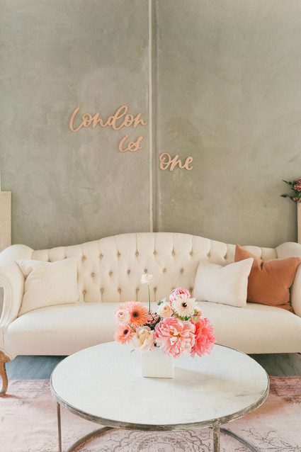 Ombre pink first birthday party Inspiration