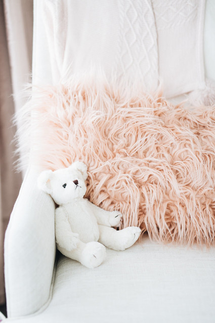 Feminine girl's nursery