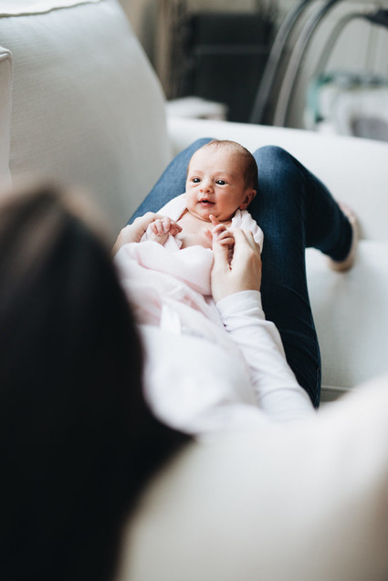 Feminine girl's nursery