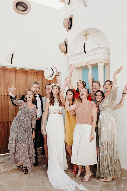 Chic summer destination wedding in Ibiza