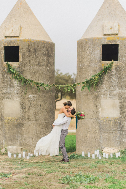 Elopement in an ancient farming village in Portugal