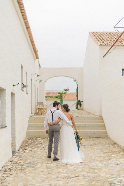 Elopement in an ancient farming village in Portugal
