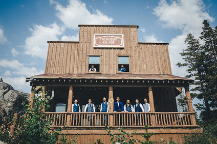 Sierra camp wedding at the Hideout in Kirkwood CA