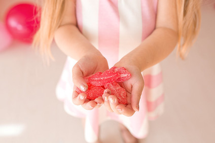 Pink and red floral Valentine's Day party