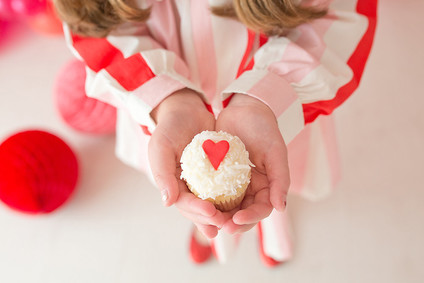 Pink and red floral Valentine's Day party Inspiration