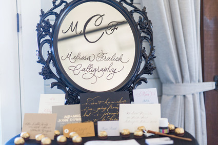 Wedding calligraphy