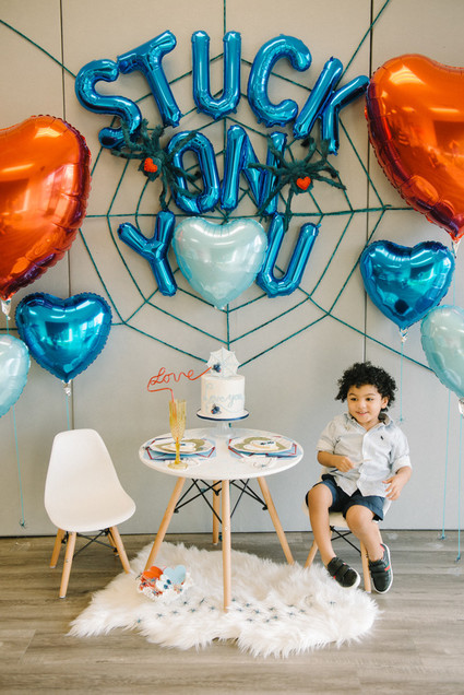Spider Man valentine's day party ideas Inspiration