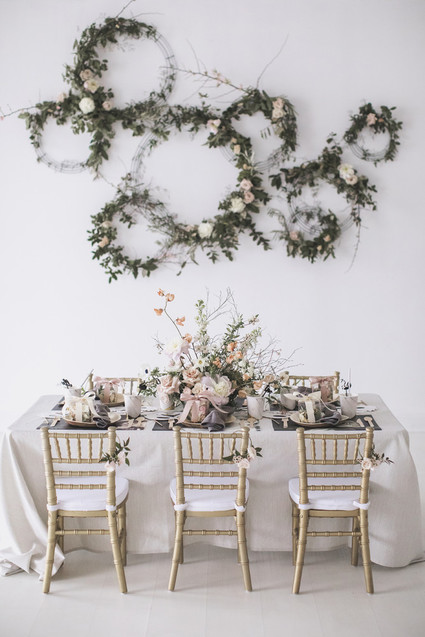 Floral Swan Lake ballet themed second birthday party