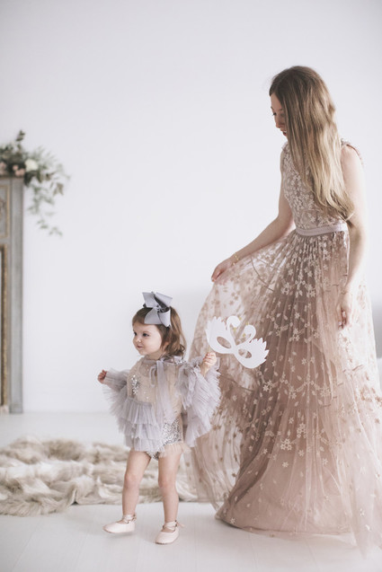 Floral Swan Lake ballet themed second birthday party