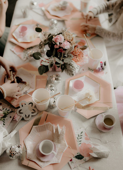 Boho princess tea party 4th birthday