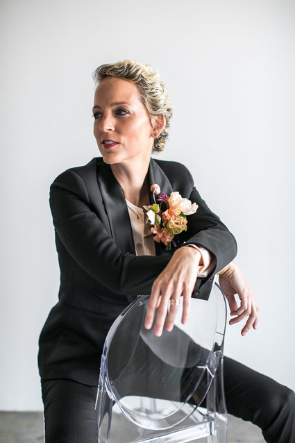 Female tuxedo