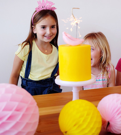 Museum of Ice Cream inspired Banana birthday party