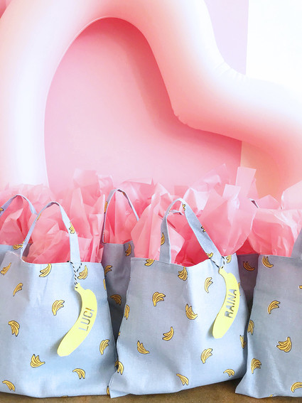 Museum of Ice Cream inspired Banana birthday party