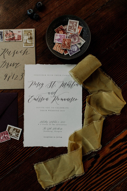 Moody spring elopement ideas at The Old Schoolhouse in Newberg Oregon