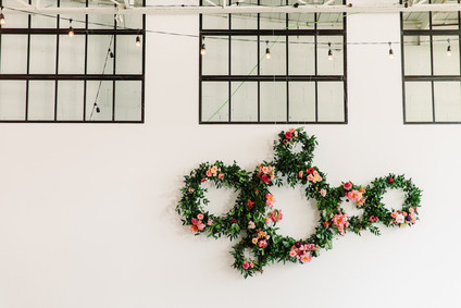 Bright whimsical Toronto Warehouse wedding