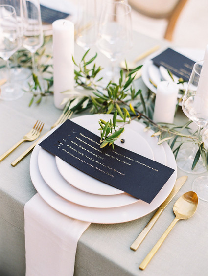 Formal Malibu Rocky Oaks wedding inspiration