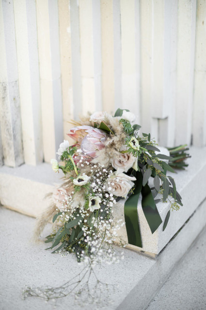 Elegant floral destination wedding in Bali