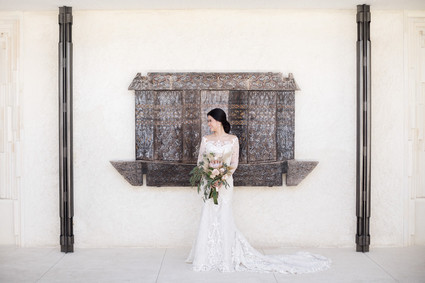 Elegant floral destination wedding in Bali