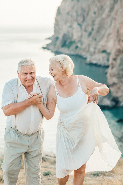 50th anniversary session by the sea
