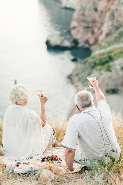 50th anniversary session by the sea Inspiration