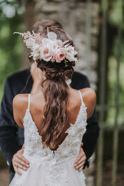 Romantic old world destination wedding in Tuscany