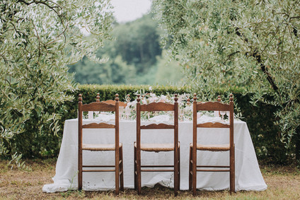 Olive grove dinner party