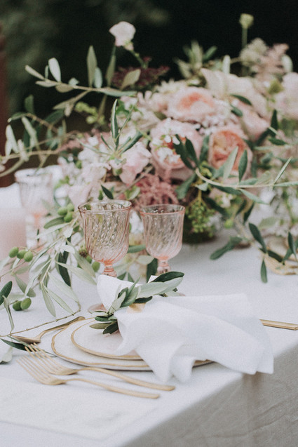 Romantic old world destination wedding in Tuscany