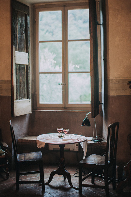 Romantic old world destination wedding in Tuscany