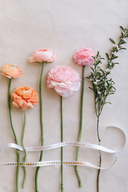 Printed ribbon with P-touch