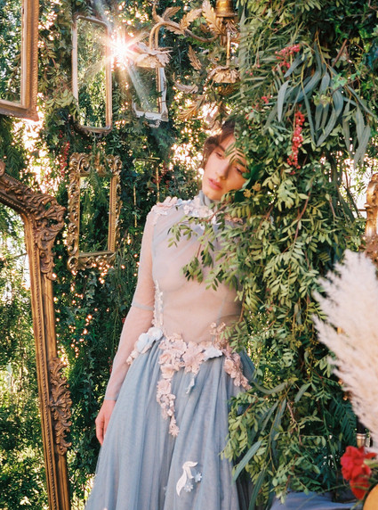 bohemian folk wedding ideas on 100 Layer Cake