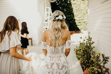Boho Los Angeles wedding at The Lombardi House