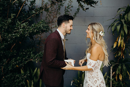 Boho Los Angeles wedding at The Lombardi House