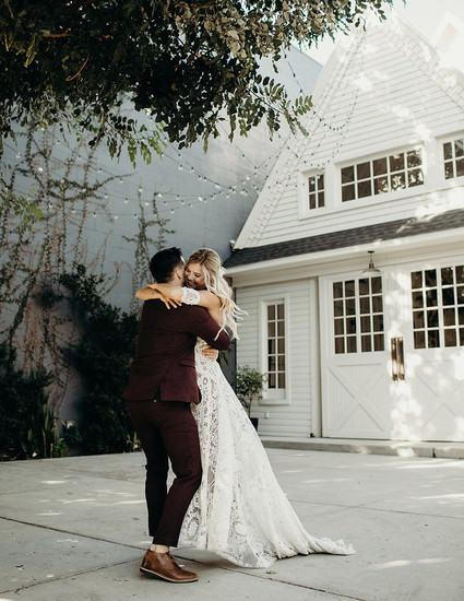 Boho Los Angeles wedding at The Lombardi House