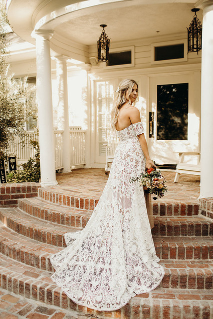 Boho Los Angeles wedding at The Lombardi House