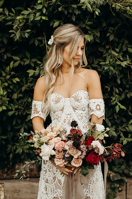 Boho Los Angeles wedding at The Lombardi House