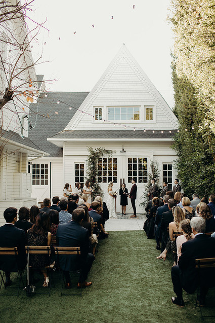 Boho Los Angeles wedding at The Lombardi House