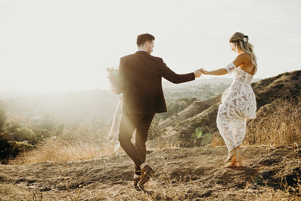Boho Los Angeles wedding at The Lombardi House