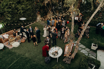 Boho Los Angeles wedding at The Lombardi House