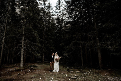 Italian mountain elopement in the Dolomites Inspiration