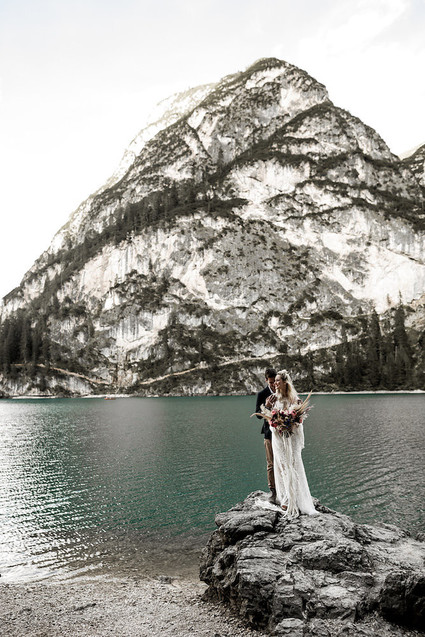Italian mountain elopement in the Dolomites
