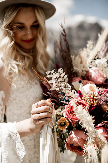 Italian mountain elopement in the Dolomites