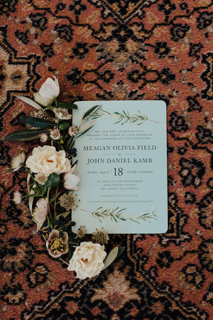 Elegant formal Darlington House wedding in La Jolla