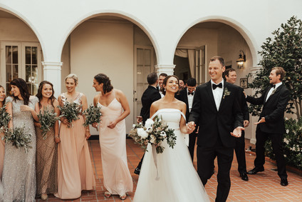 Elegant formal Darlington House wedding in La Jolla