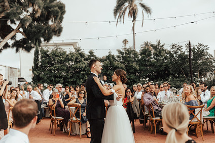 Elegant formal Darlington House wedding in La Jolla
