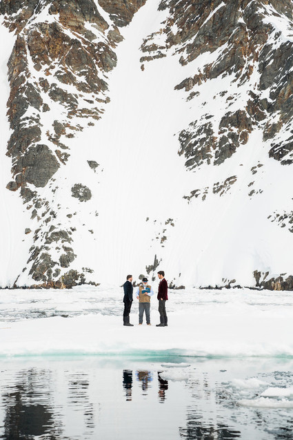 Antarctica wedding