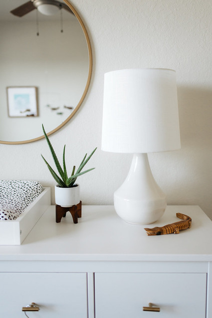 Boys minimal earth tone nursery