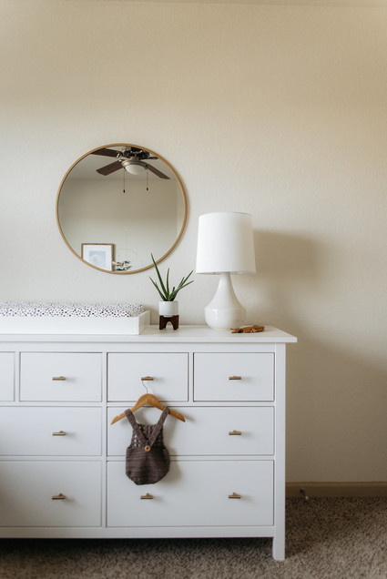 Boys minimal earth tone nursery