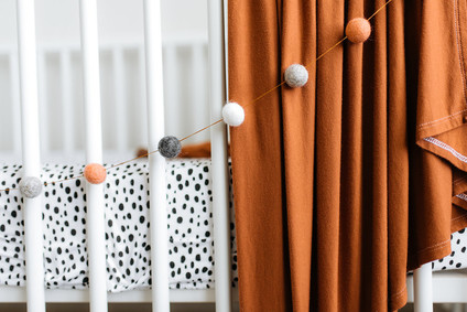 Boys minimal earth tone nursery