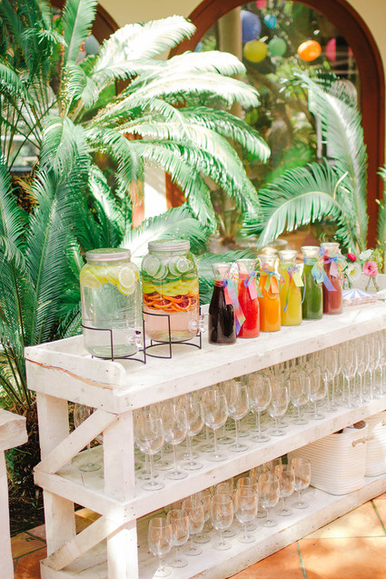 Rainbow baby shower theme in LA for Cammy of Show Me Your Mumu Inspiration